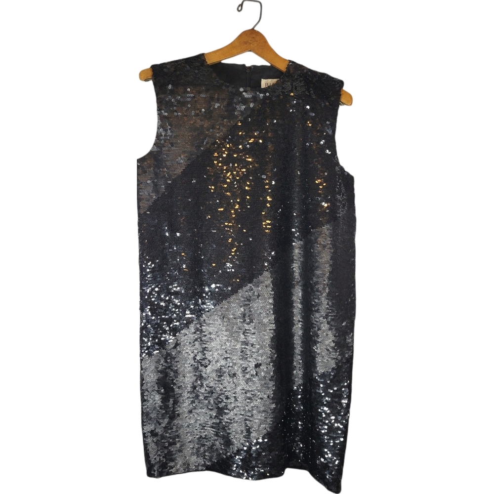 Bill Blass Vintage Black Sequin Dress